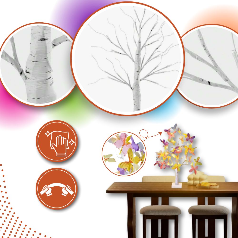 Träd med Ljusslinga  - Ozerty