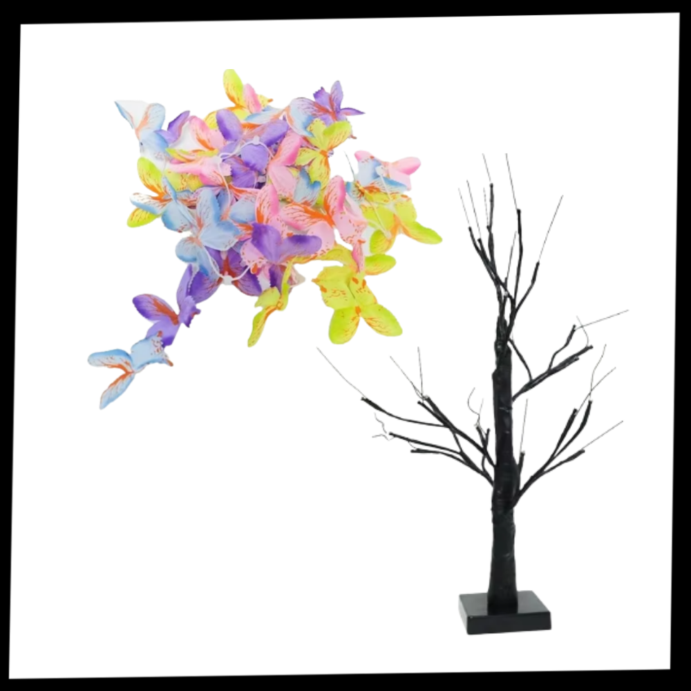 Träd med Ljusslinga  - Ozerty