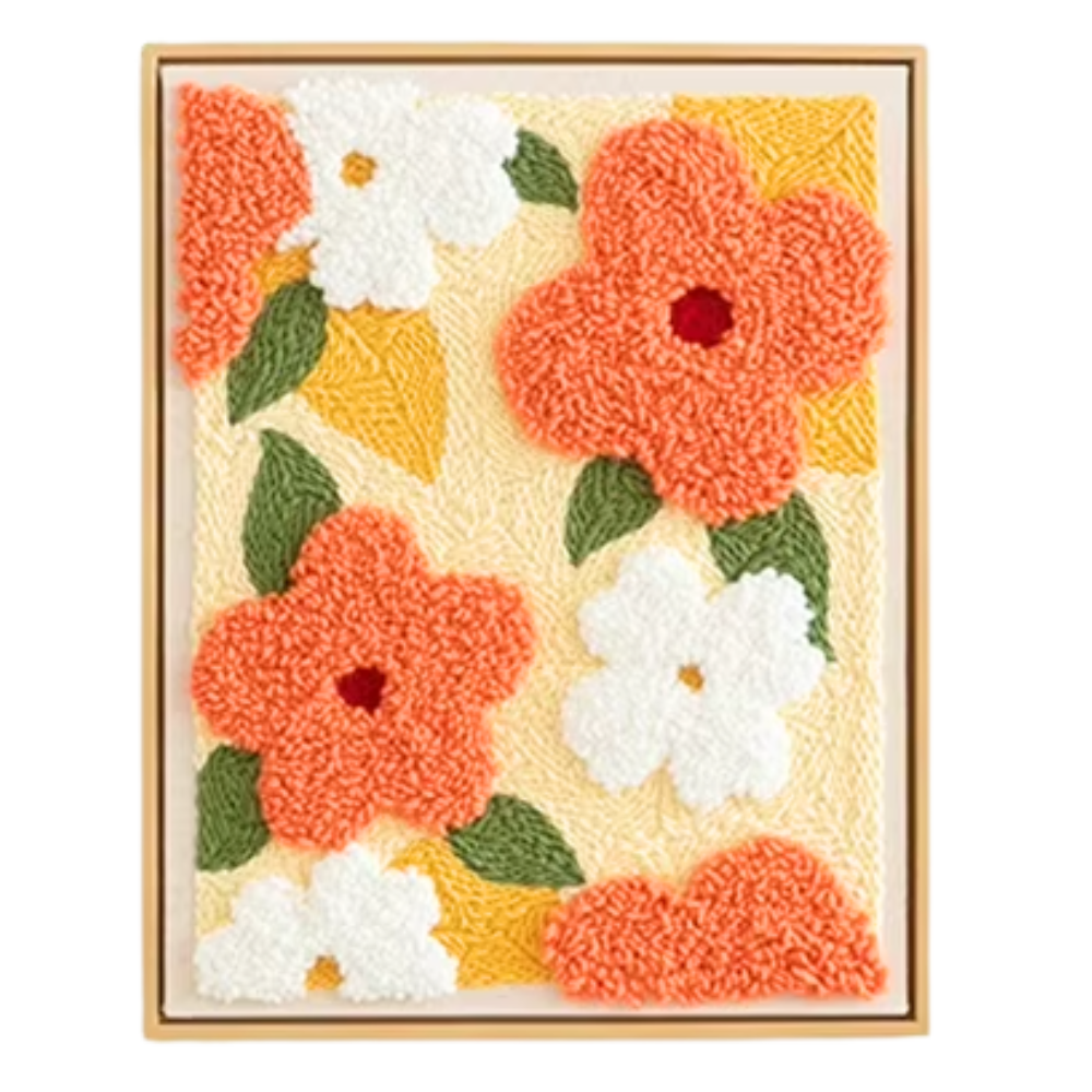 Tranquil broderikit -Blomsterkit - Ozerty