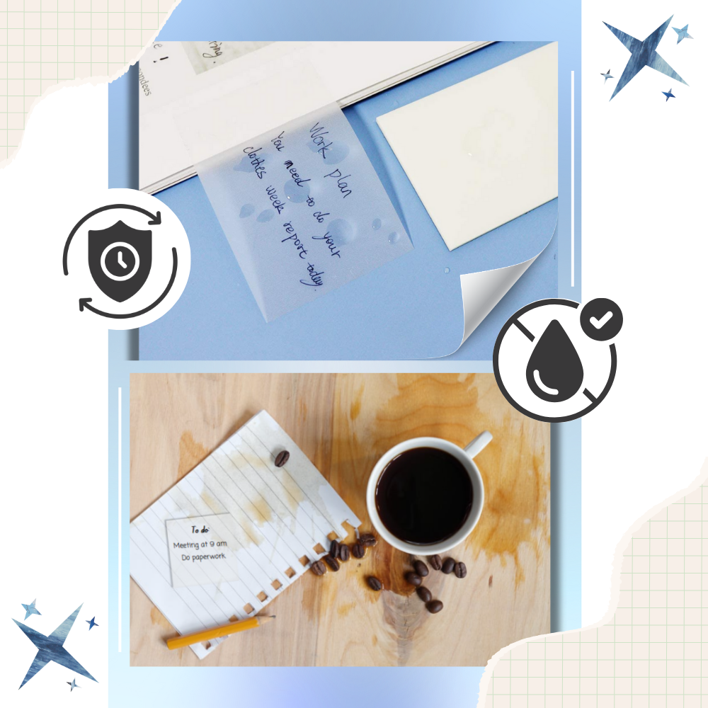 Genomskinliga & Vattentäta Klistermärken - Ozerty