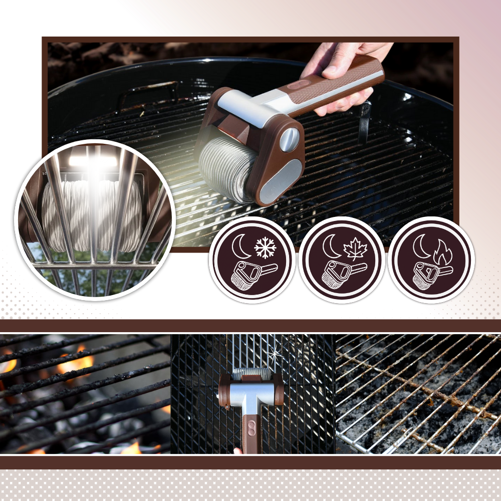 Turbo-Elektrisk Grillborste - Ozerty