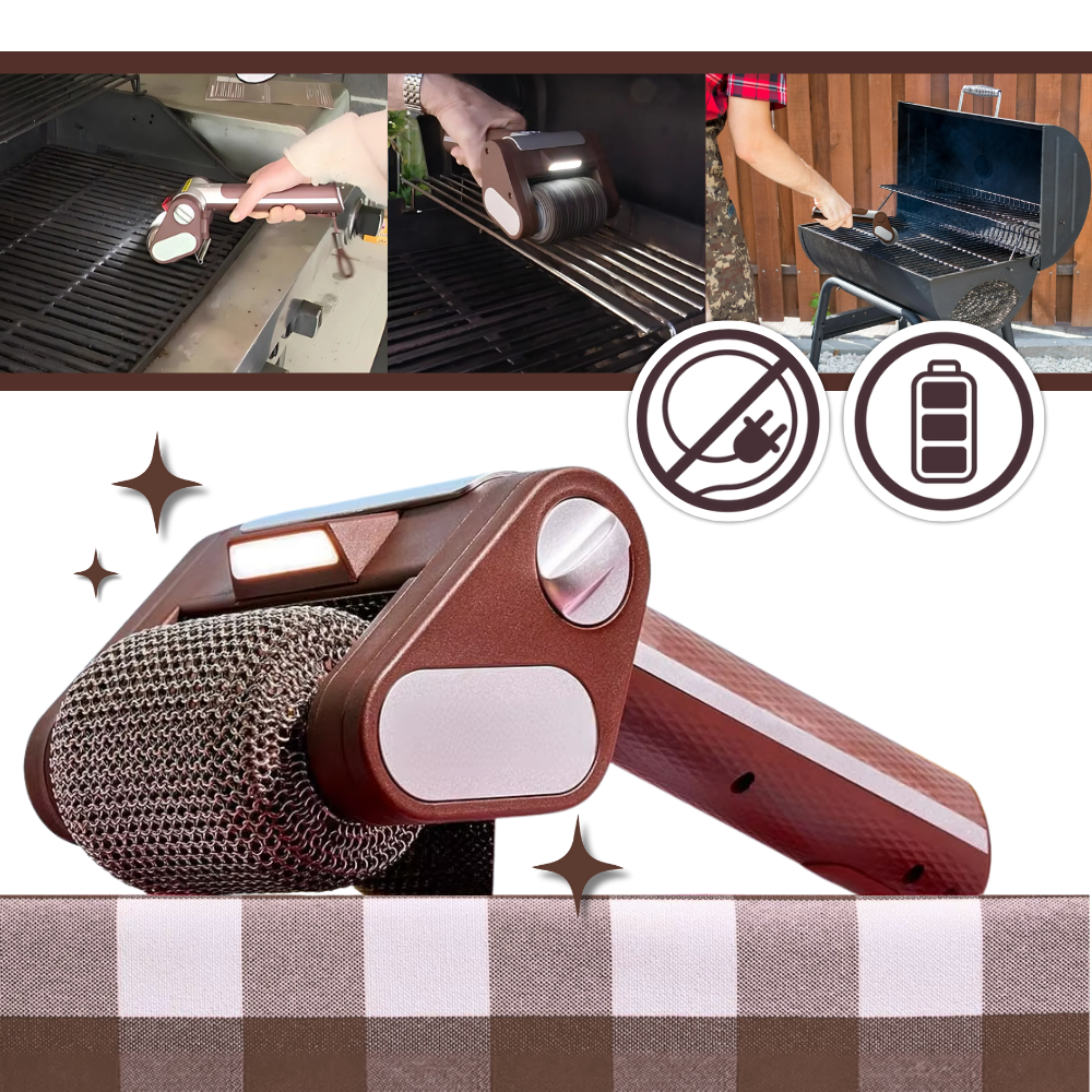 Turbo-Elektrisk Grillborste - Ozerty