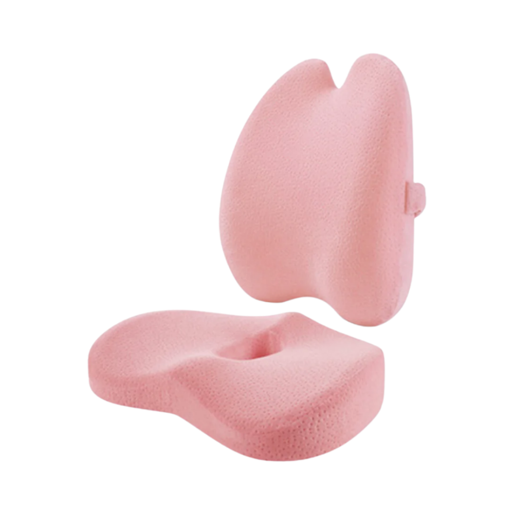 Ultrabekväm kudde i minnesskum -Rosa - Ozerty