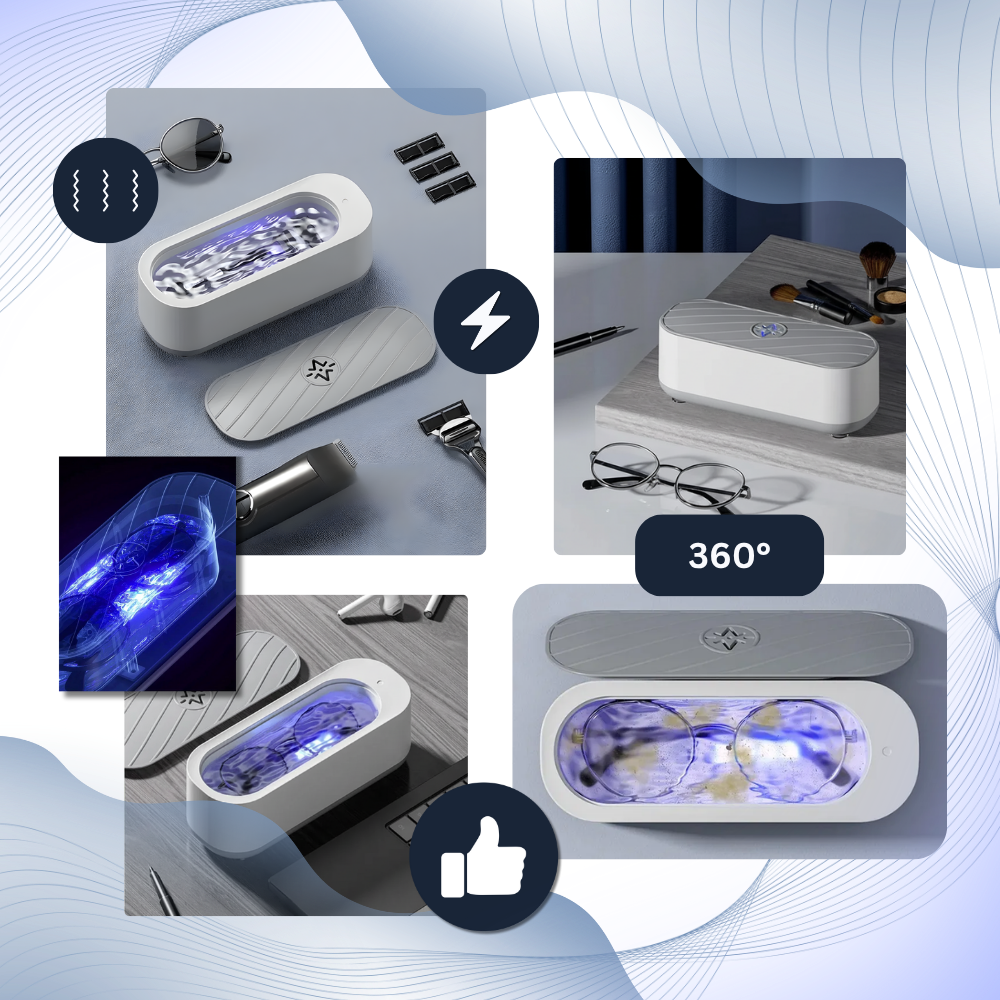 Ultraljusrengöringsmaskin för smycken - Ozerty