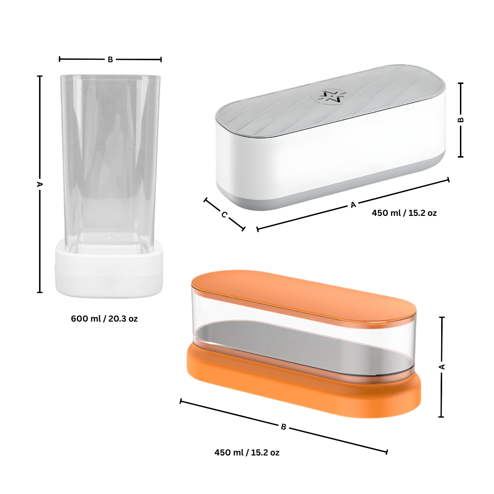 Ultraljusrengöringsmaskin för smycken - Ozerty