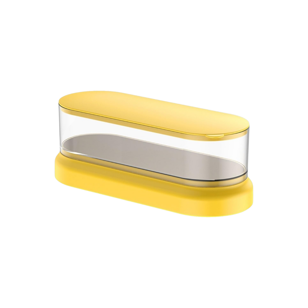 Ultraljusrengöringsmaskin för smycken -Gult glas - Ozerty