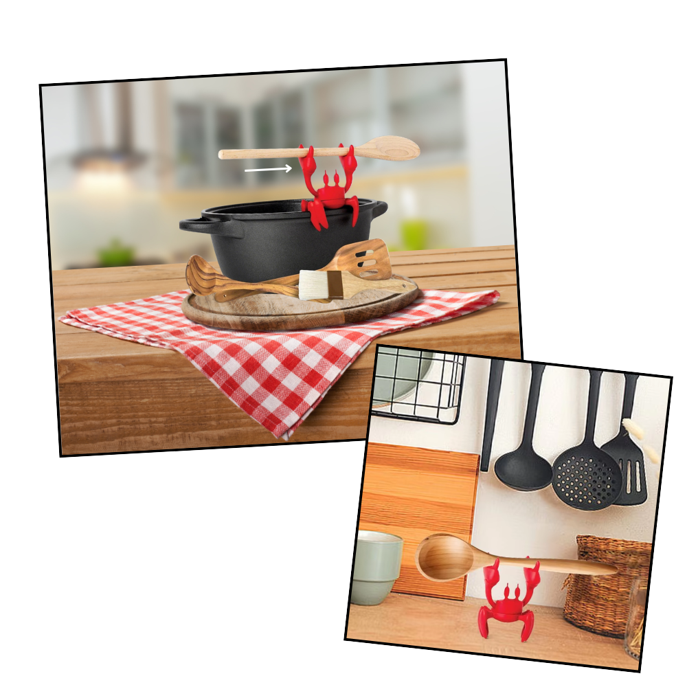 Greppvänlig Skedhållare rolig krabba - Ozerty