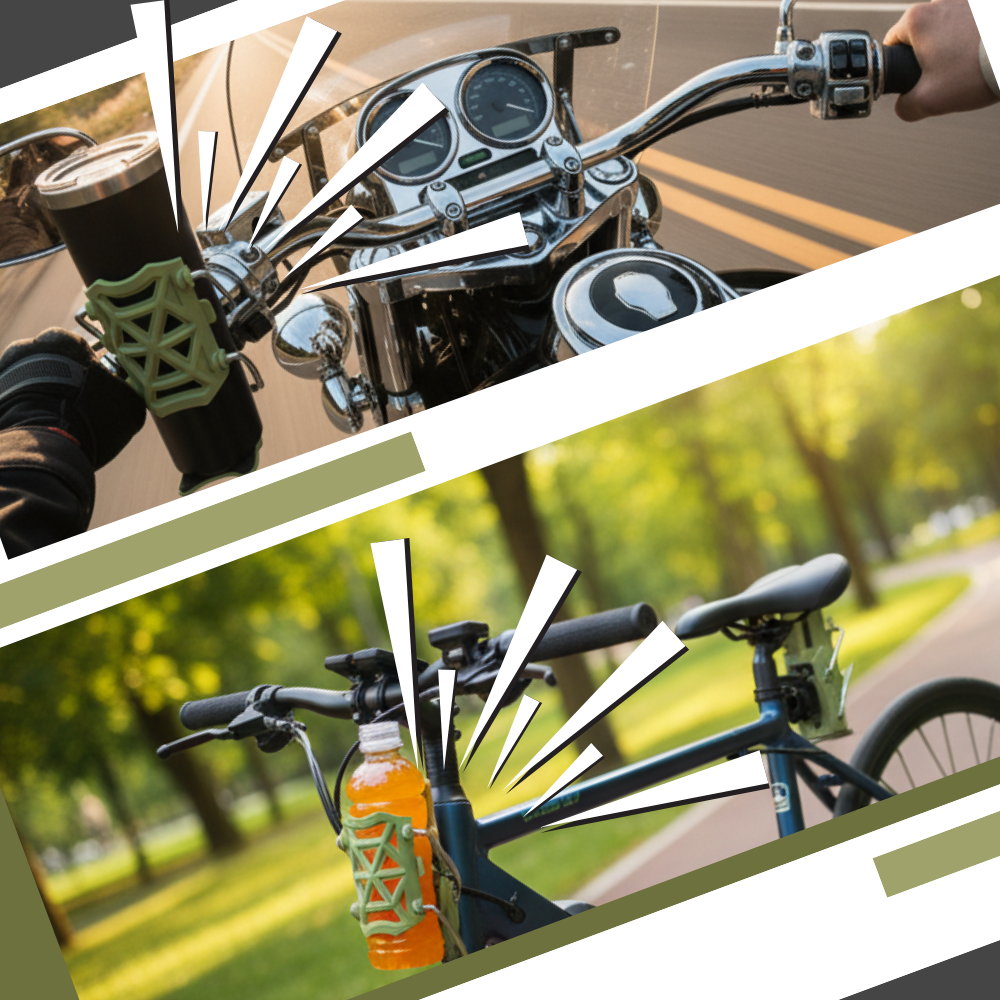 Universell mugghållare till motorcykel - Ozerty