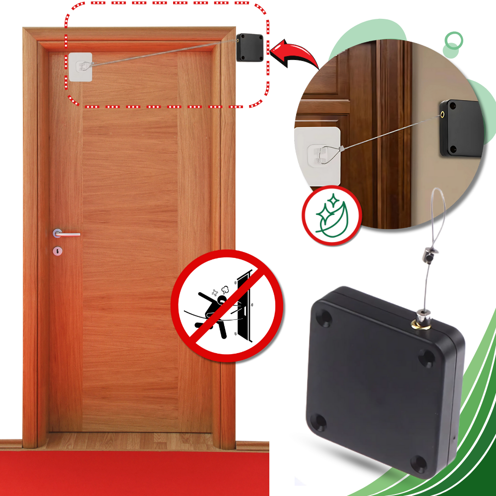Mjukstängande automatisk dörrstängare - Ozerty