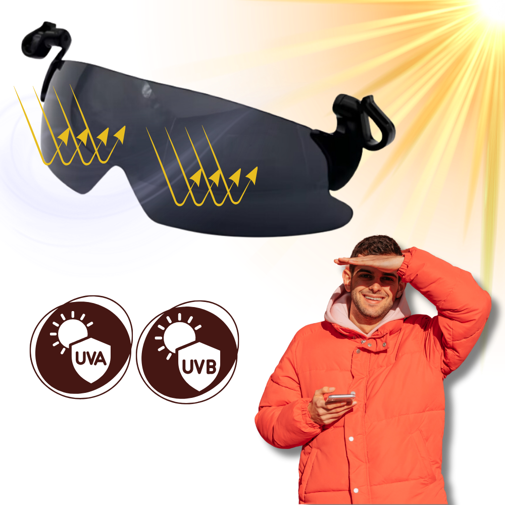 UV-skyddade polariserade solglasögon med clip-on - Ozerty