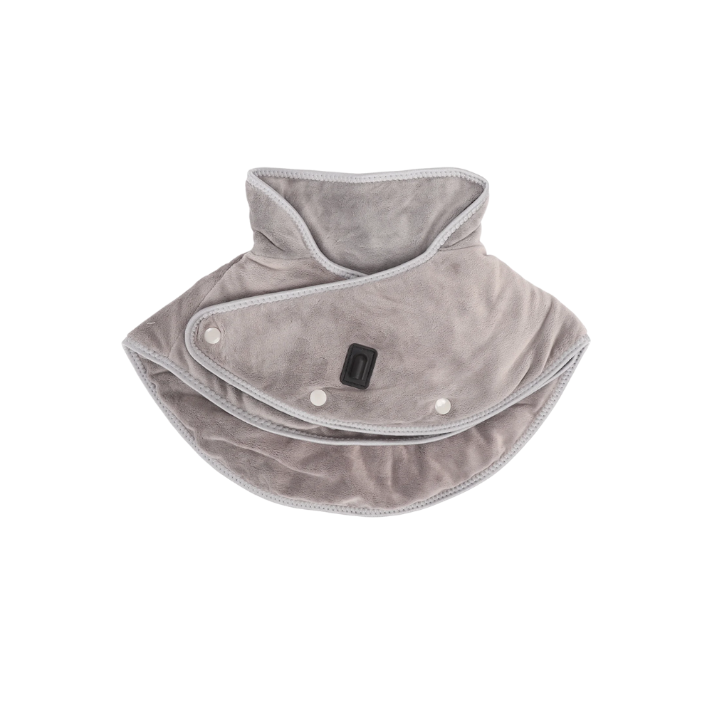 Sammetsmjukt värmeomslag med massage -Endast uppvärmning - Ozerty