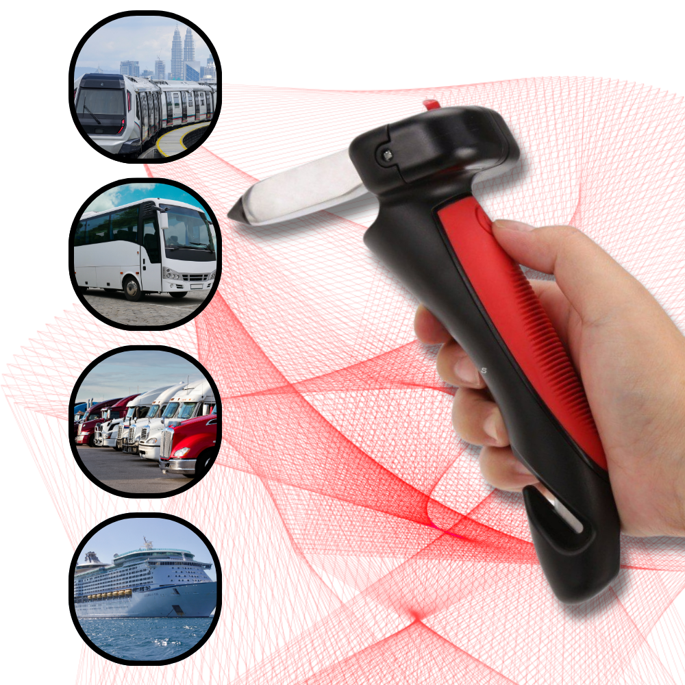 Säkerhetshammare för bil - Ozerty