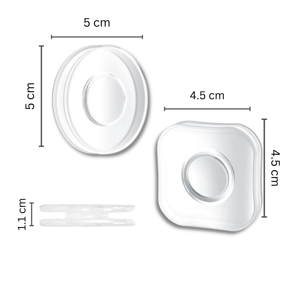 Väggfäste nano magisk klisterlapp - Ozerty