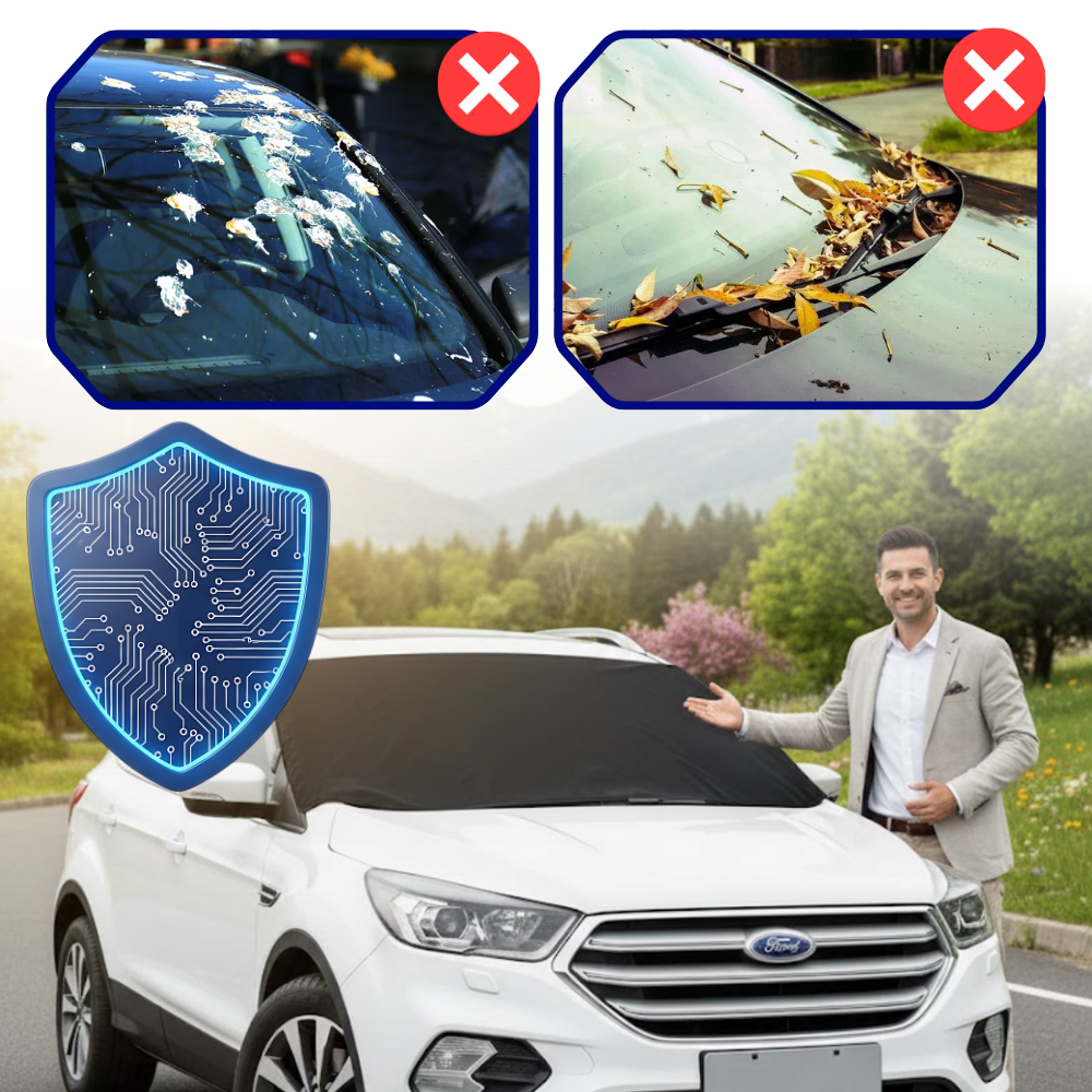 Magnetisk snöskydd för vindrutan - Ozerty