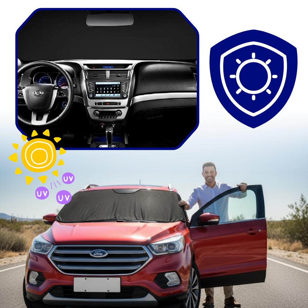 Magnetisk snöskydd för vindrutan - Ozerty