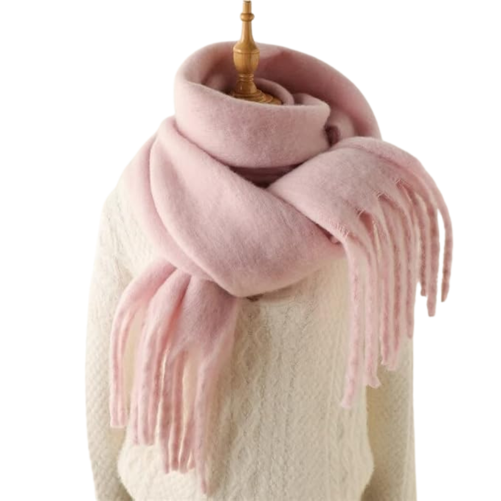 Mysig Elegant halsduk för kvinnor -Sakura Rosa - Ozerty