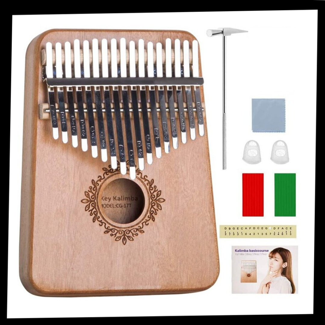 17 tangenter Kalimba Tumpiano - Ozerty