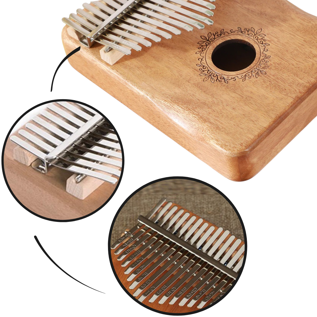 17 tangenter Kalimba Tumpiano - Ozerty