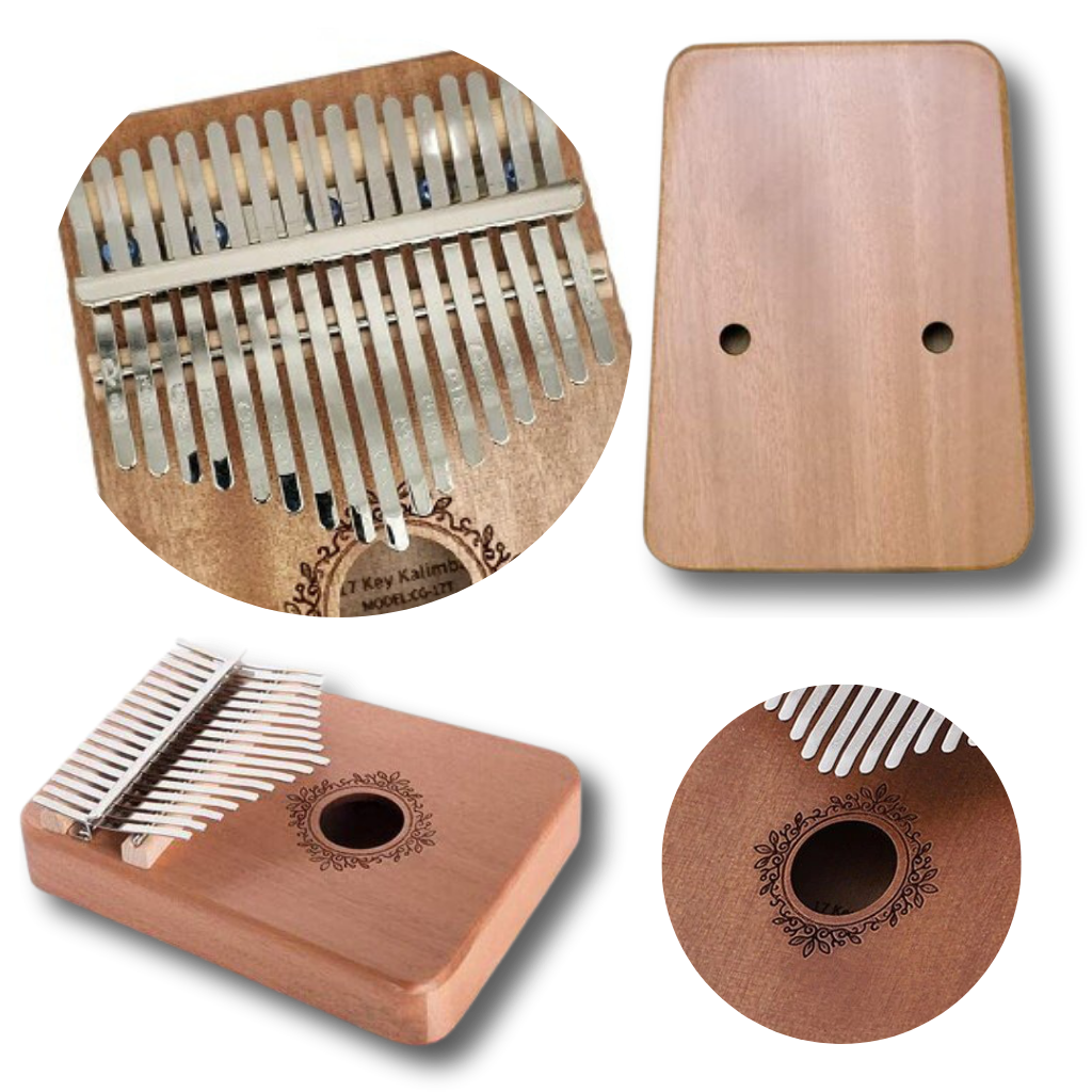 17 tangenter Kalimba Tumpiano - Ozerty