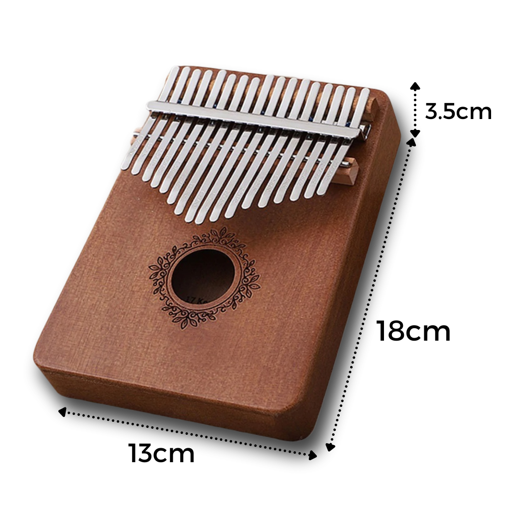 17 tangenter Kalimba Tumpiano - Ozerty