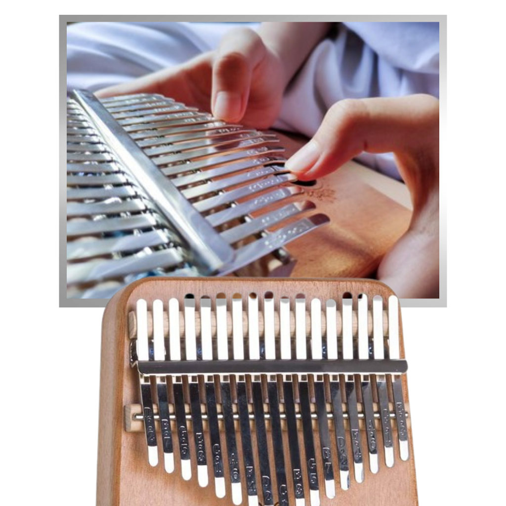 17 tangenter Kalimba Tumpiano - Ozerty