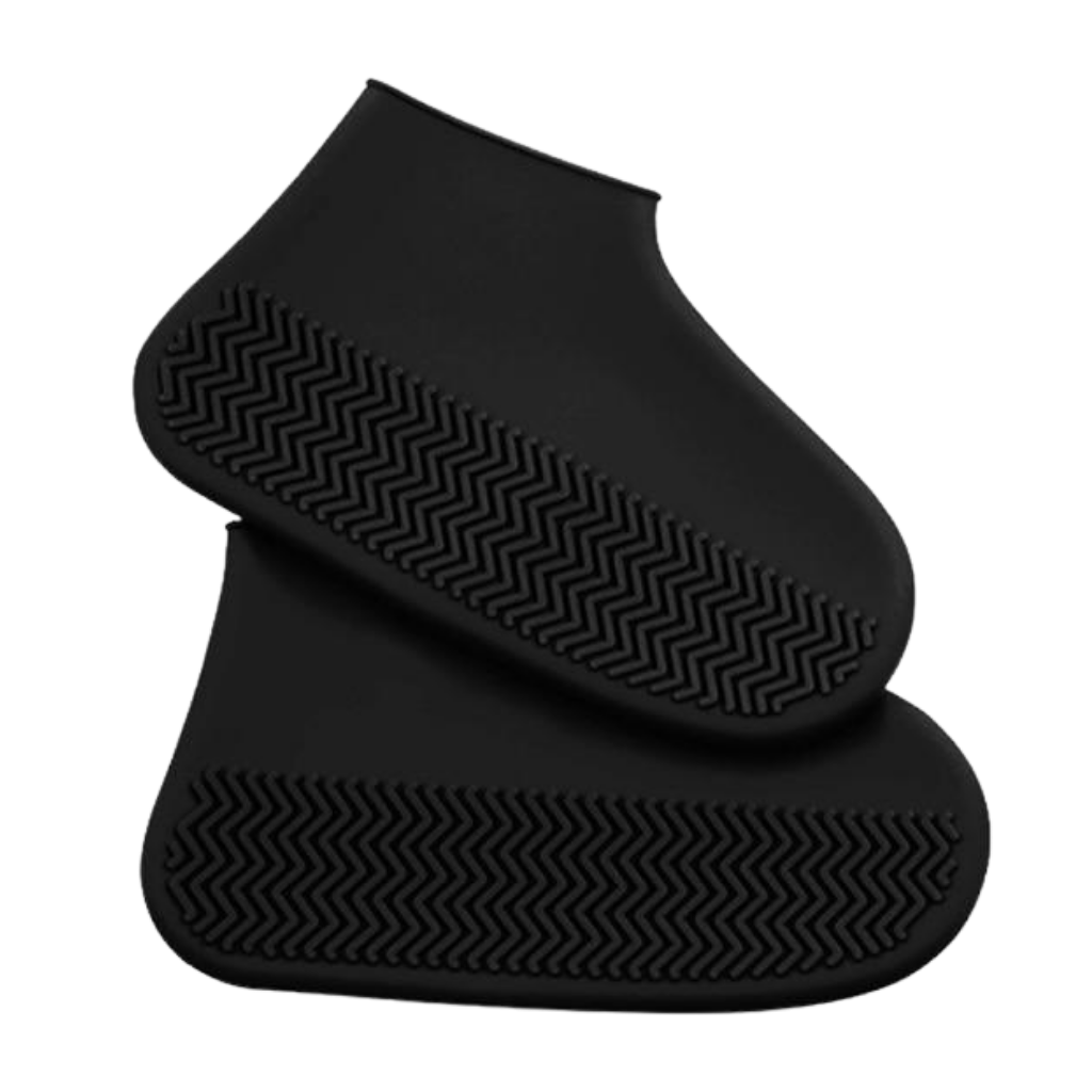 1 pair of waterproof silicone shoe covers