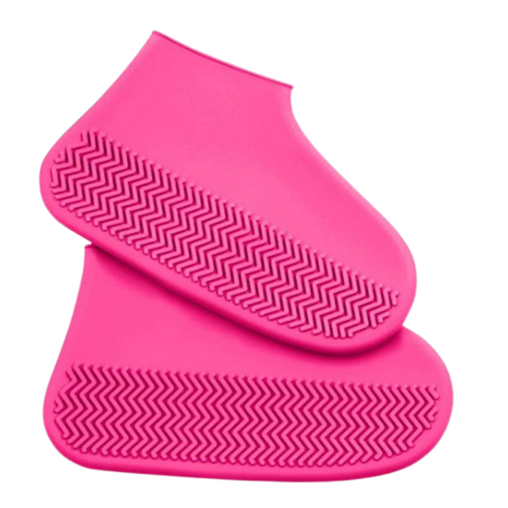 1 pair of waterproof silicone shoe covers