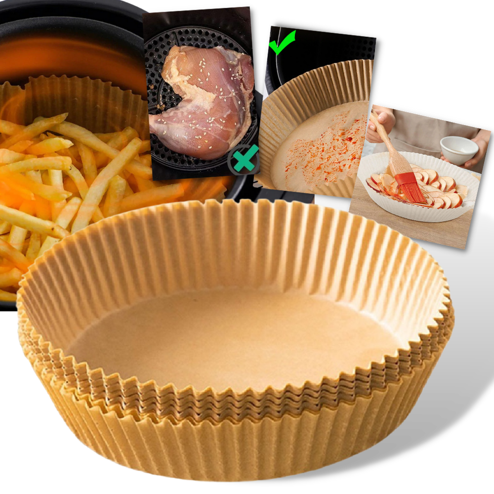 Pappersform för Air Fryer - Ozerty