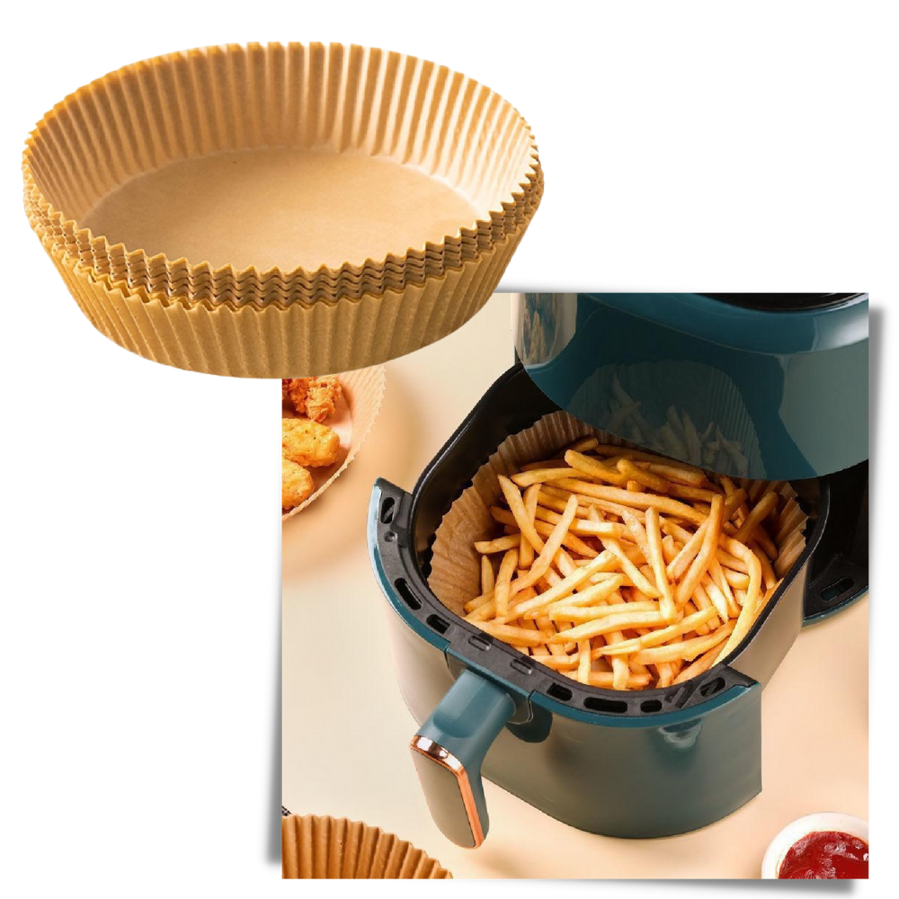 Pappersform för Air Fryer - Ozerty