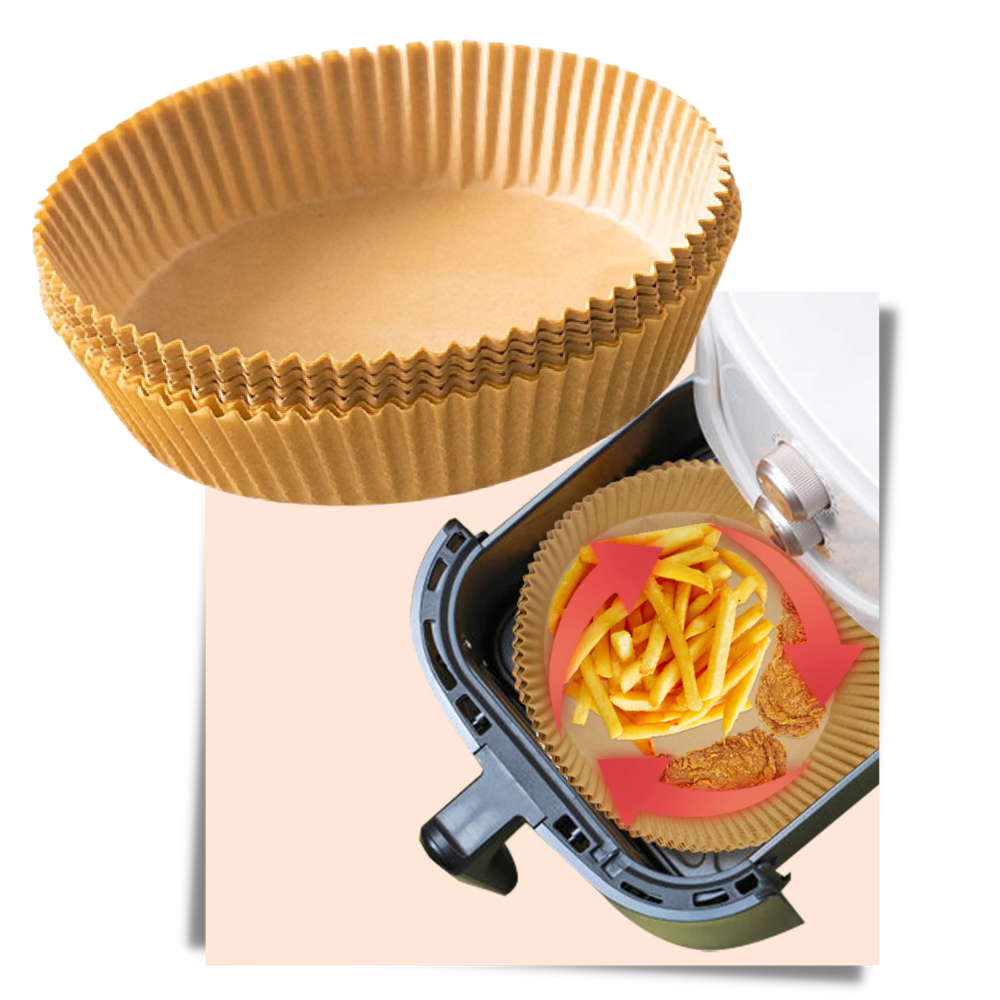 Pappersform för Air Fryer - Ozerty