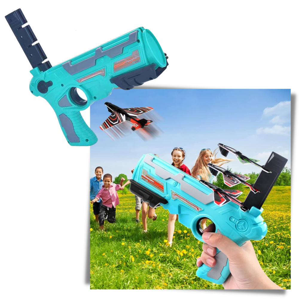 Leksaksflygplan med katapult - Ozerty