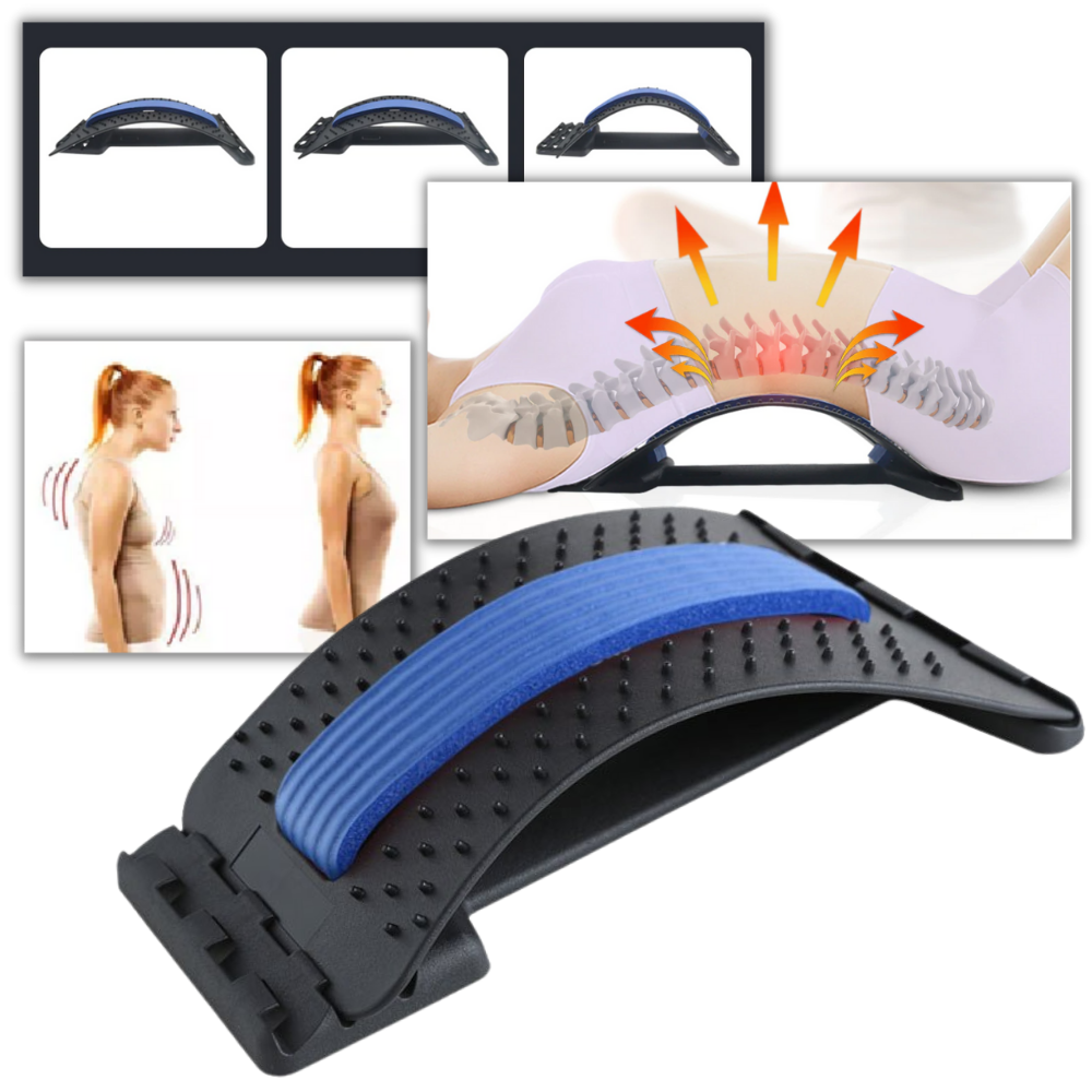 Ryggsträckare och massageapparat - Ozerty