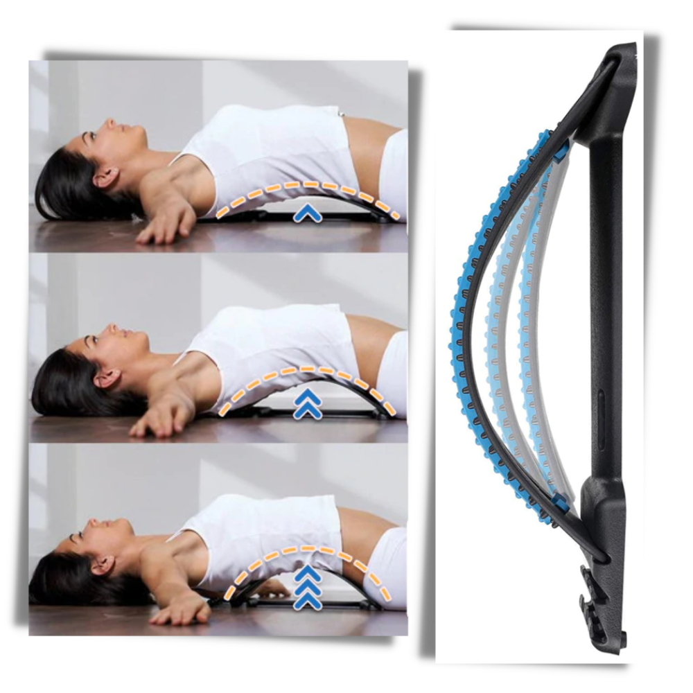 Ryggsträckare och massageapparat - Ozerty