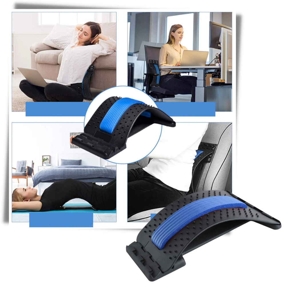 Ryggsträckare och massageapparat - Ozerty