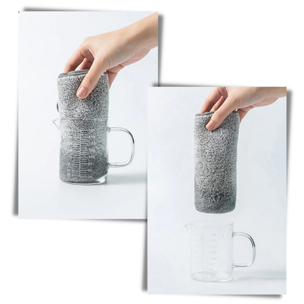 Absorberande mikrofiberduk av bambu - Ozerty