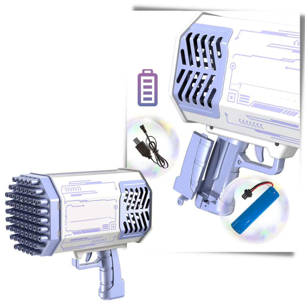 69-hål Bazooka Bubble Blower - Ozerty