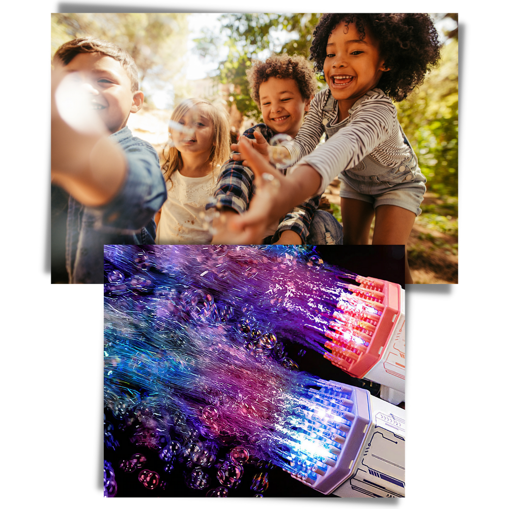 69-hål Bazooka Bubble Blower - Ozerty