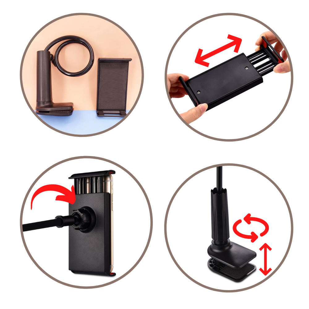 Flexibel telefonhållare - Ozerty