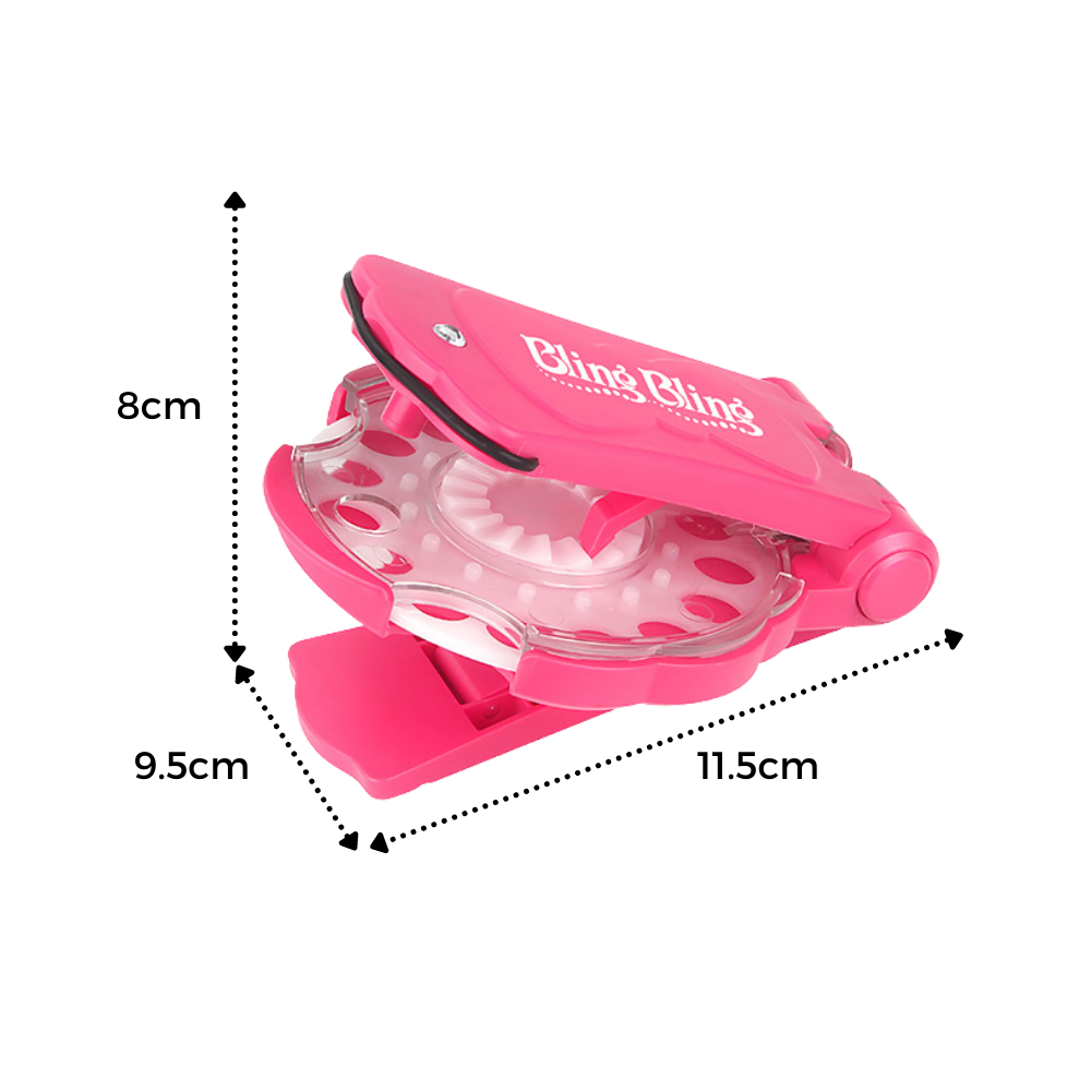 Diamond häftapparat för hår och kläder - Ozerty