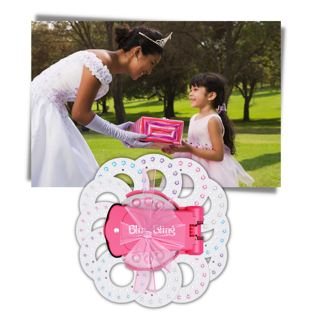 Diamond häftapparat för hår och kläder - Ozerty