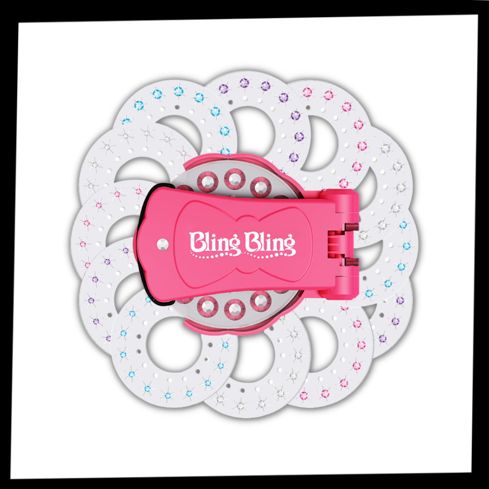 Diamond häftapparat för hår och kläder - Ozerty