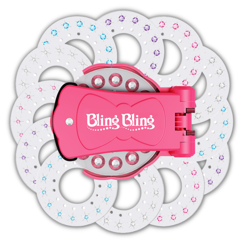 Diamond häftapparat för hår och kläder - Ozerty