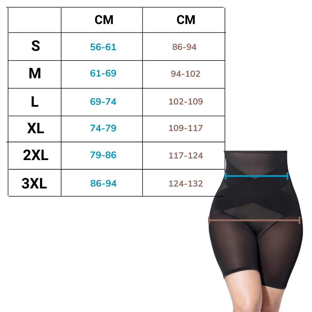Shapewear med hög midja - Ozerty