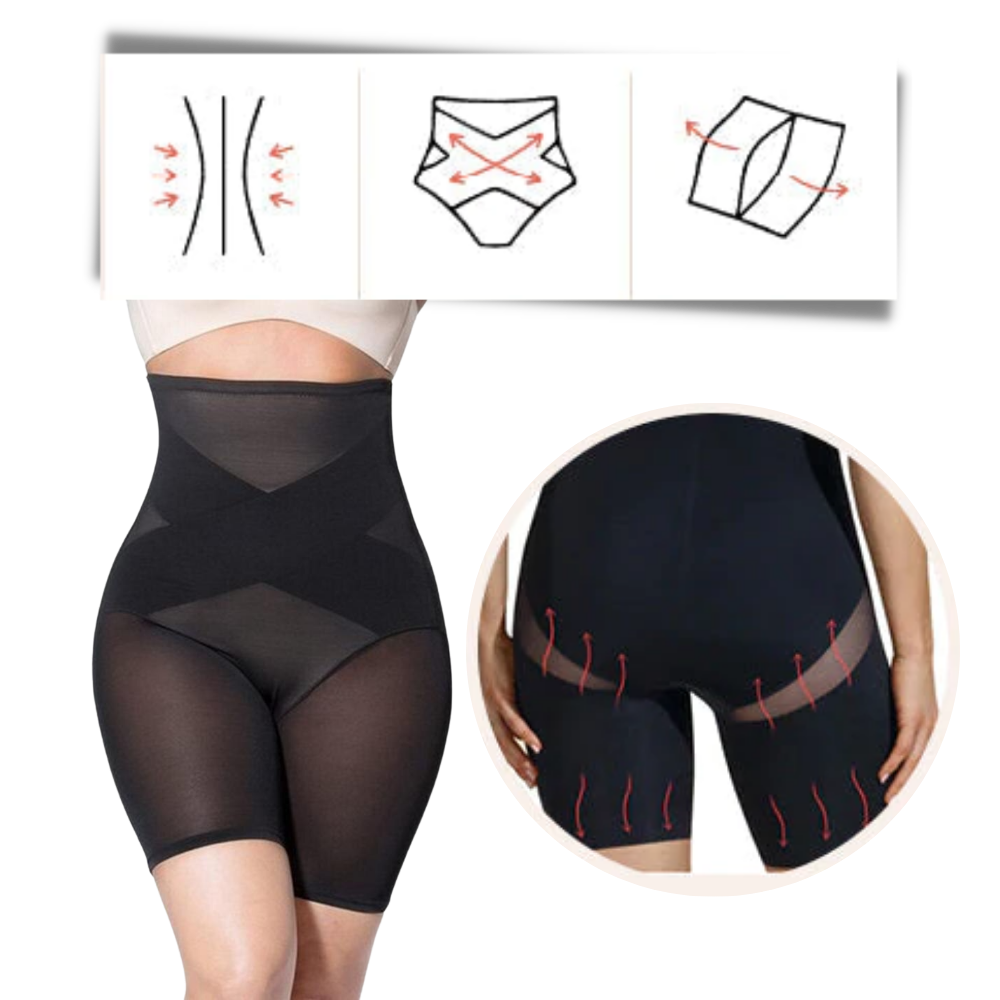 Shapewear med hög midja - Ozerty