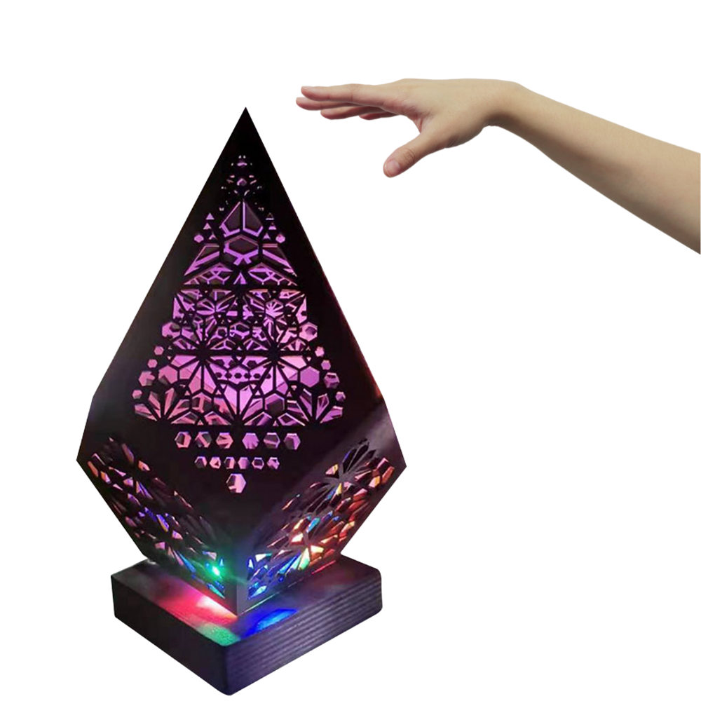 LED-golvlampa i bohemisk stil - Ozerty