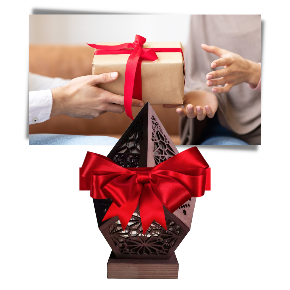 LED-golvlampa i bohemisk stil - Ozerty