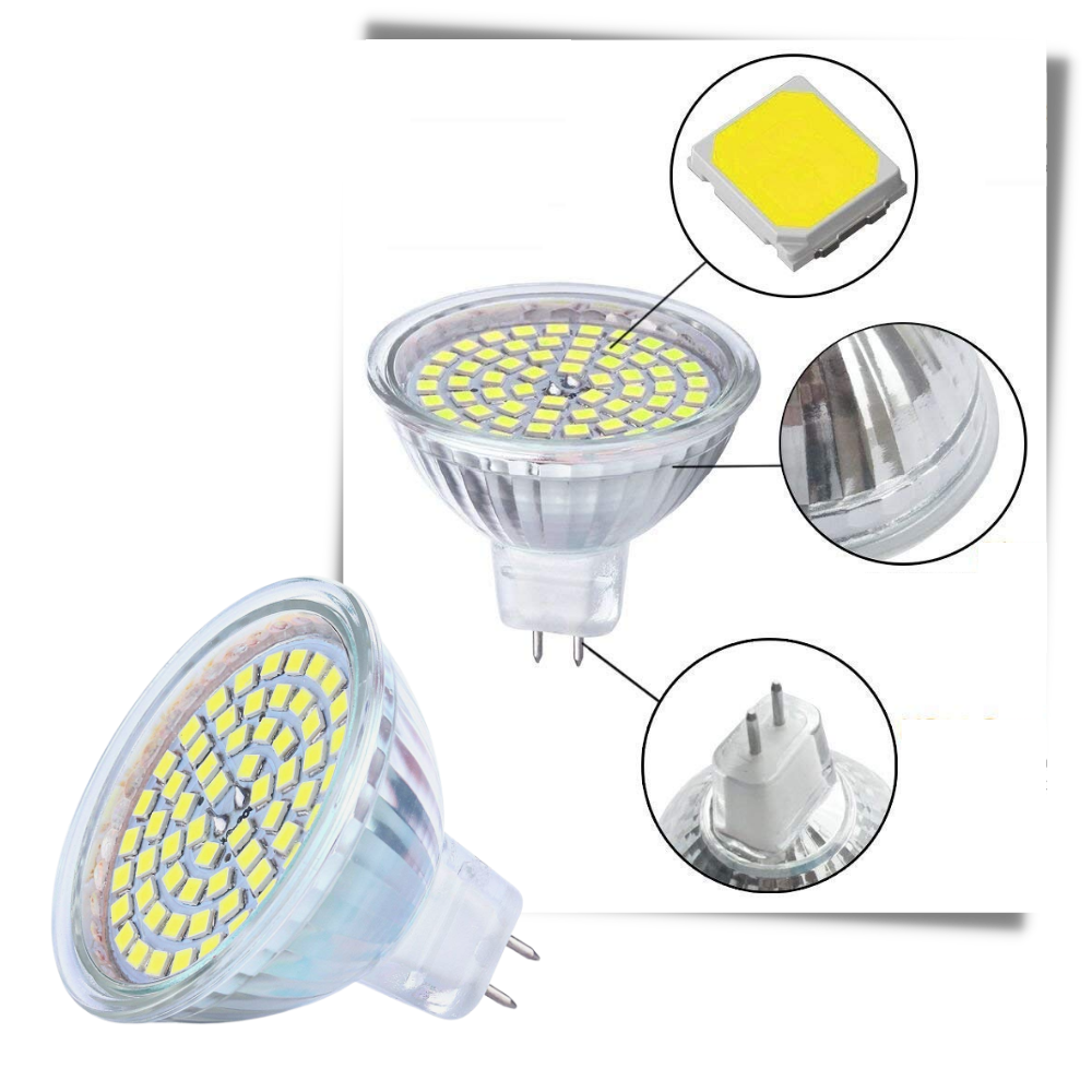 3-paket energibesparande LED-lampor - Ozerty