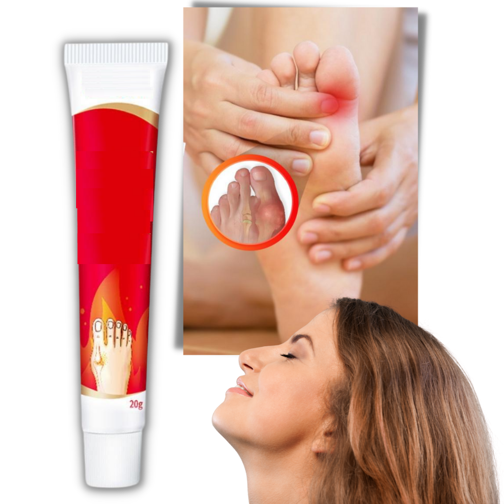 Antiinflammatorisk hallux valgus kräm - Ozerty