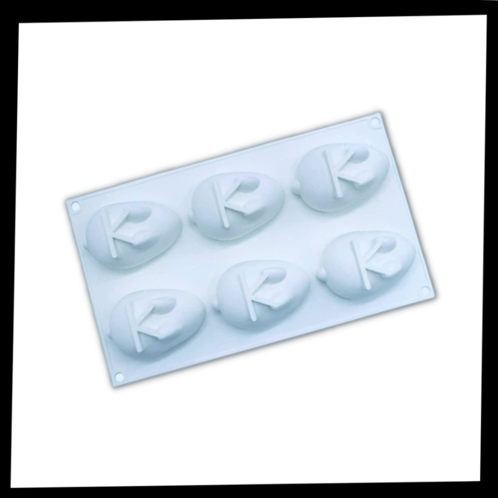 Mini kanin silikonform - Ozerty