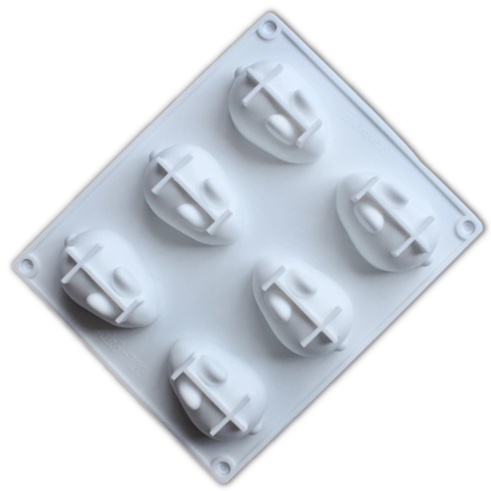 Mini kanin silikonform - Ozerty